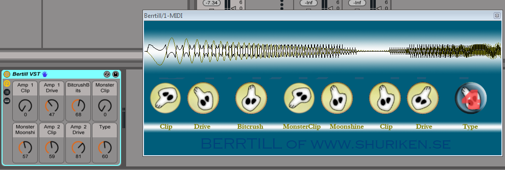 You can use third-party plug-ins like any Live device PushUsingVST3.png