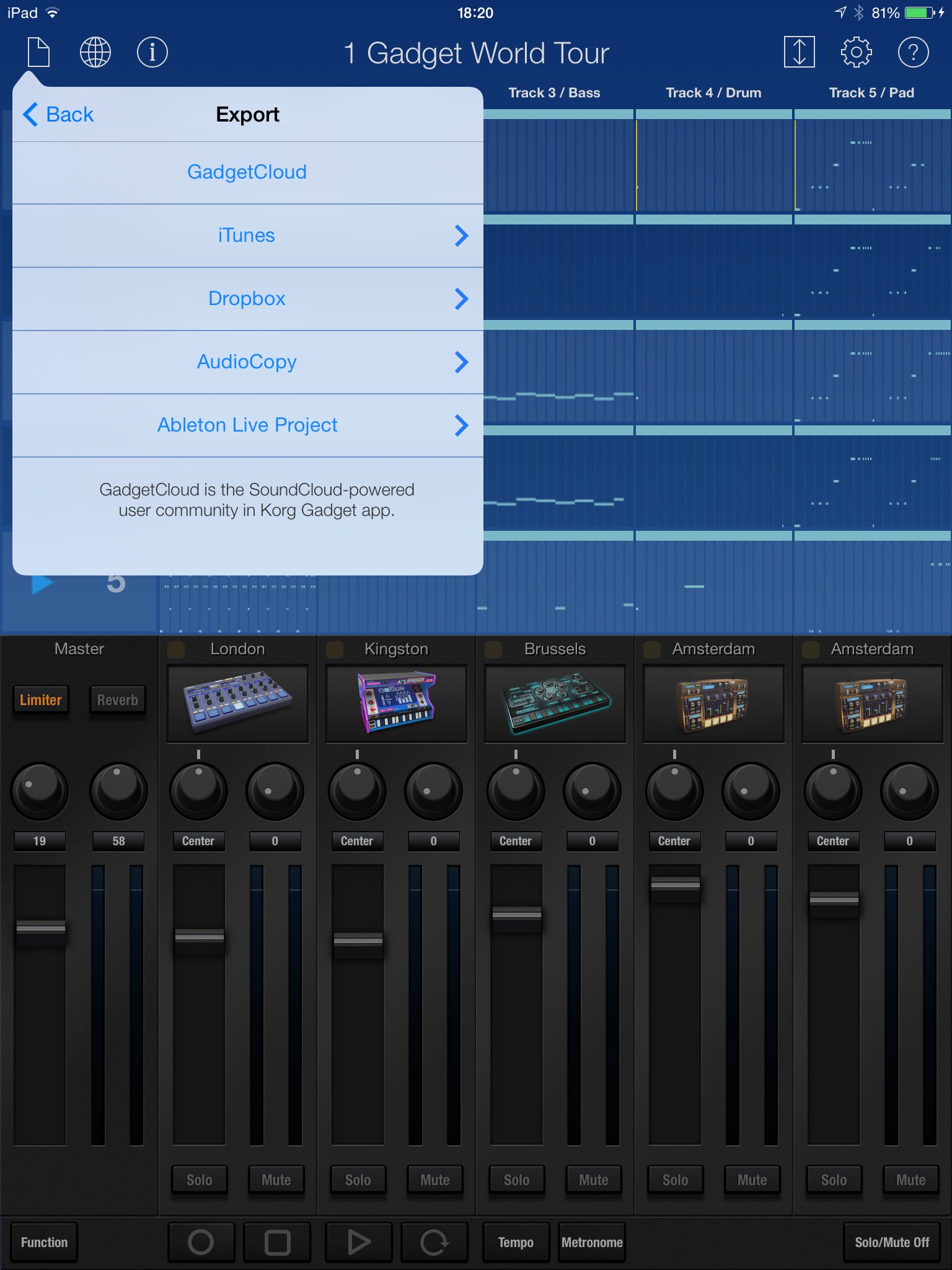 Export menu of Korg's Gadget app 2_Export_Menu.png