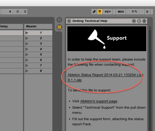 Link to a Status Report in Live's Help View HelpView_SRLink.png